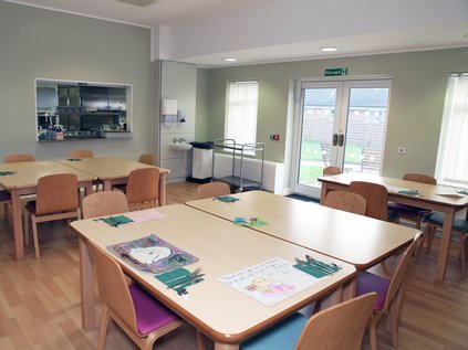 Dining Room on Langley Ward